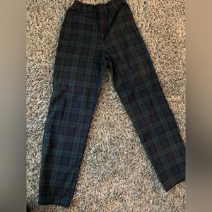 brandy melville checker pants